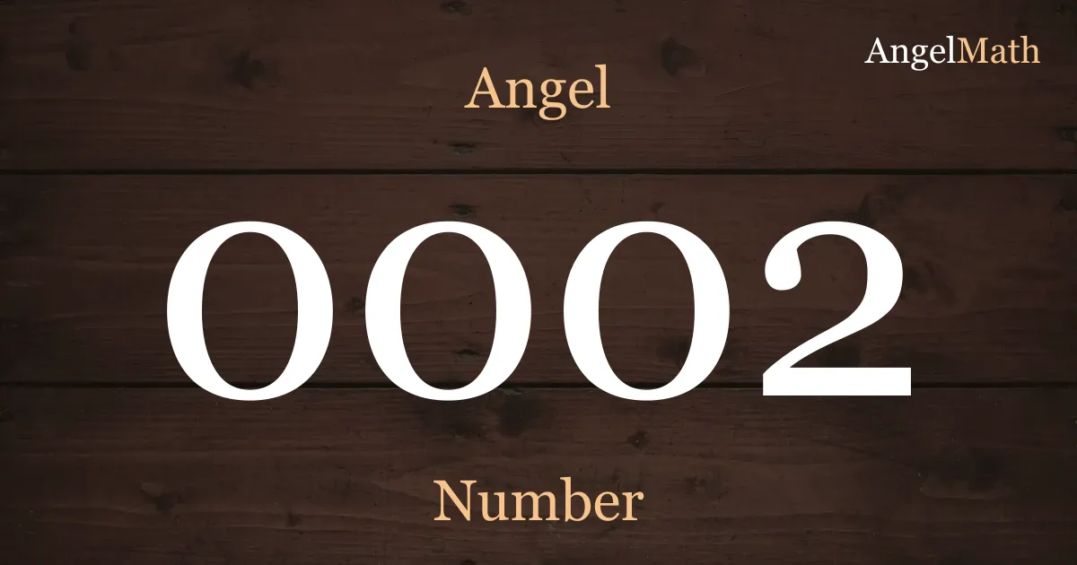 0002 Angel Number meaning