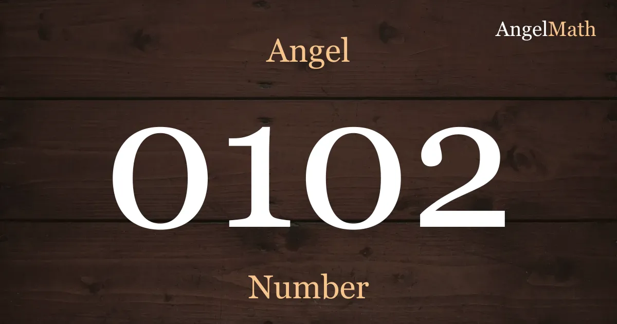 0102 Angel Number meaning