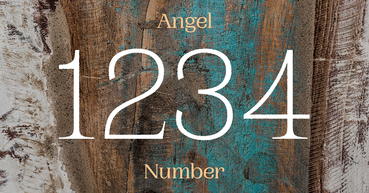 1234 Angel Number meaning