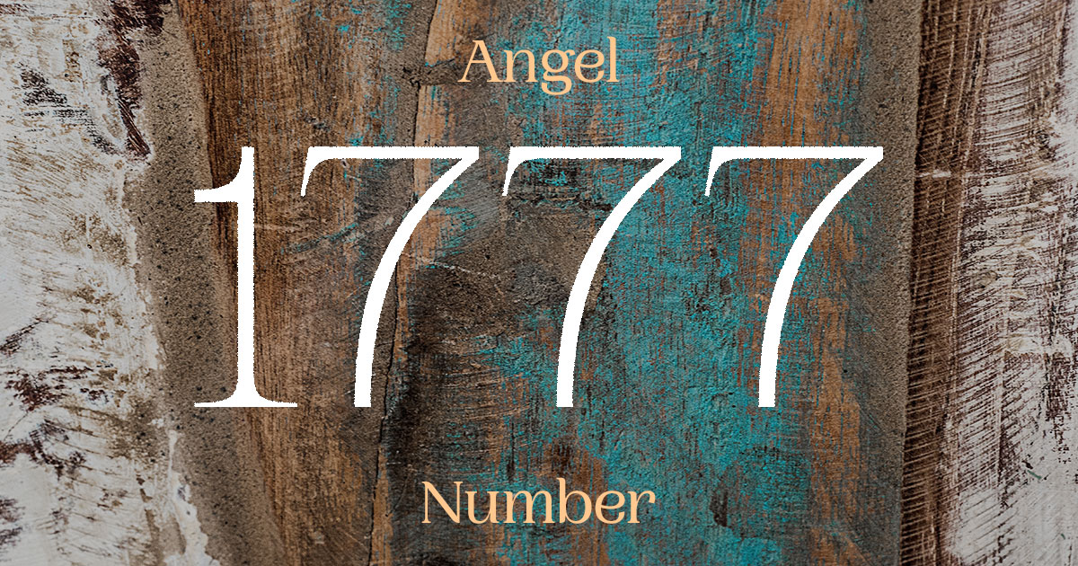 1777 Angel Number meaning