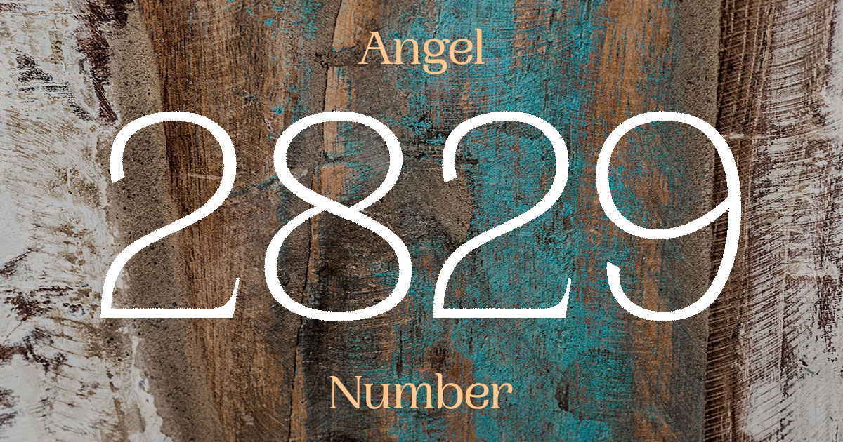 2829 Angel Number meaning