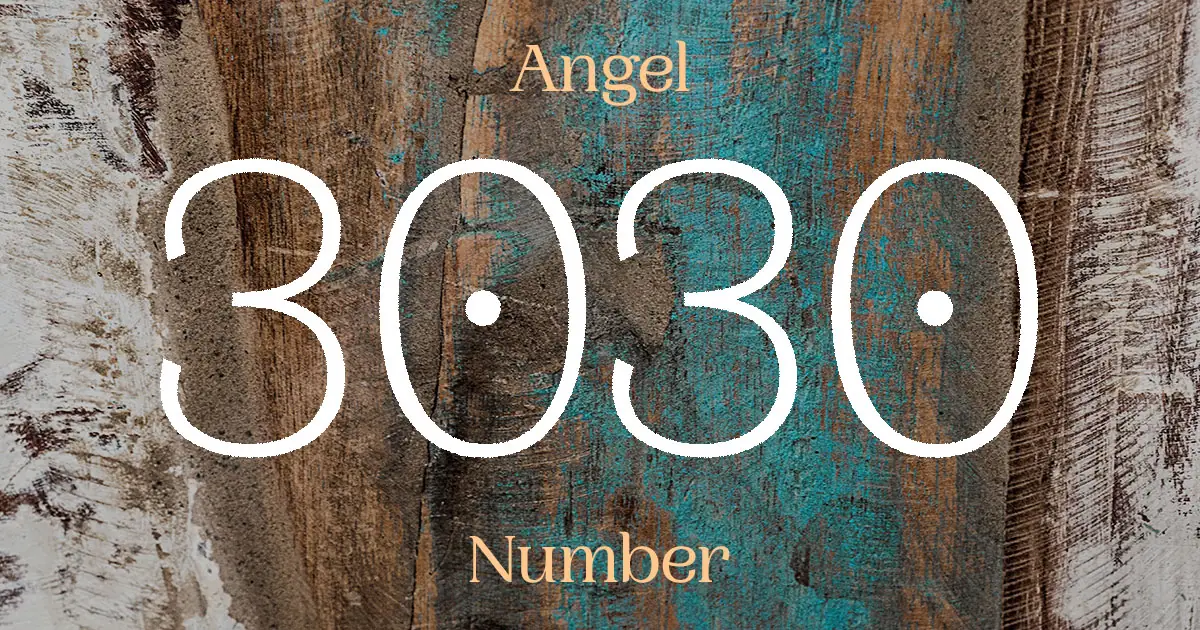 3030 Angel Number meaning