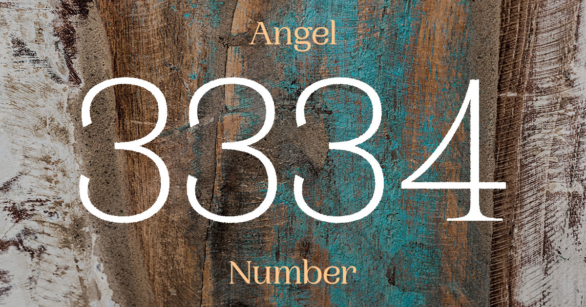 3334 Angel Number meaning