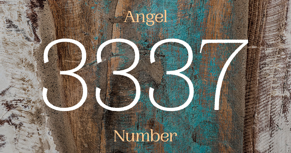 3337 Angel Number meaning