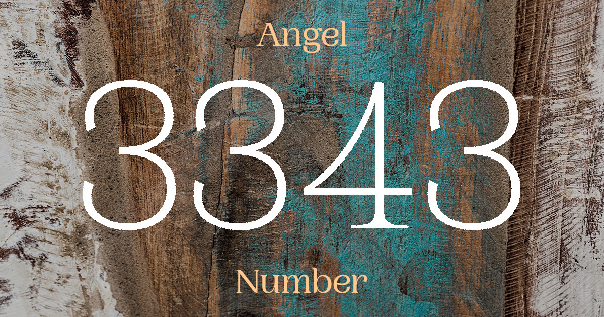 3343 Angel Number meaning