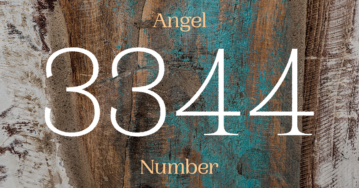 3344 Angel Number meaning