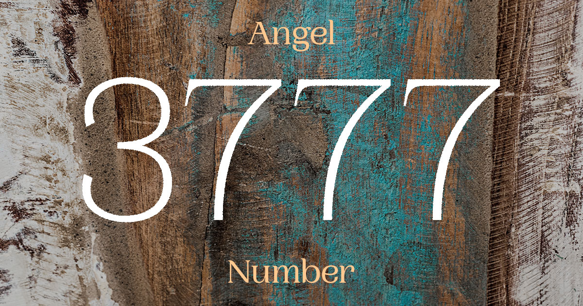 3777 Angel Number meaning