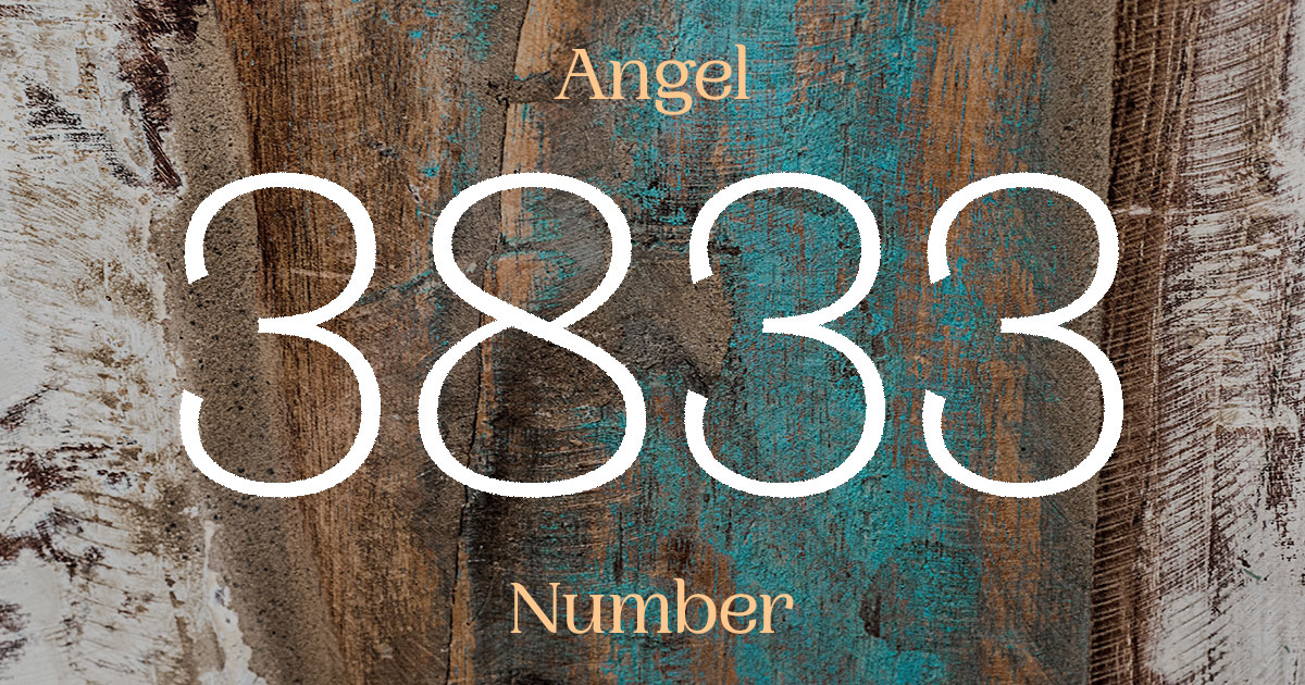 3833 Angel Number meaning