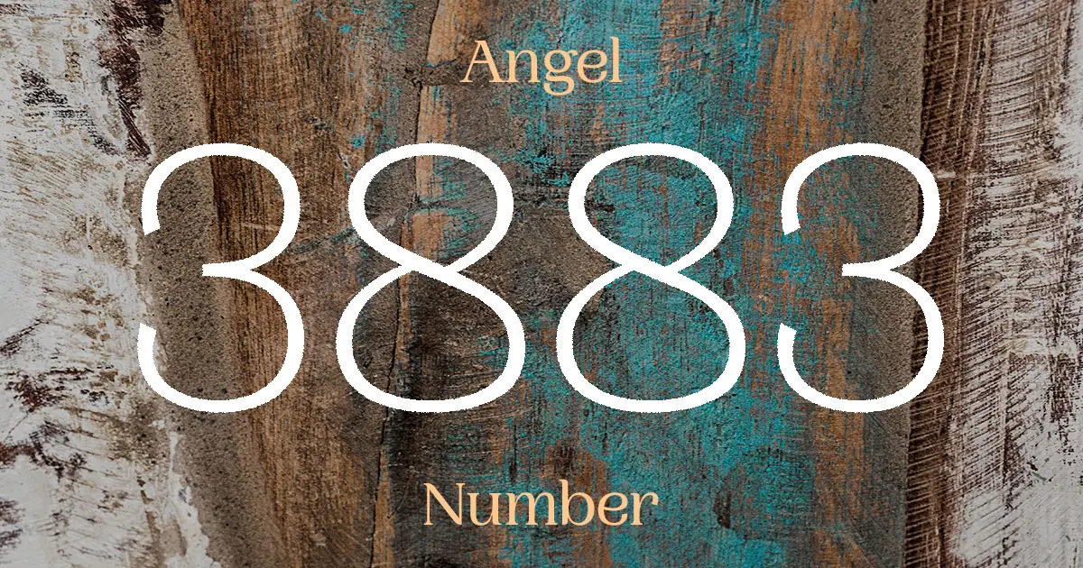 3883 Angel Number meaning