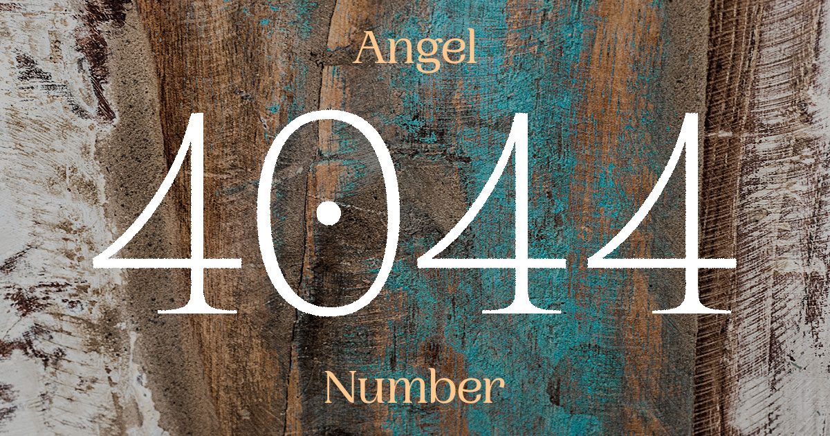 4044 Angel Number meaning