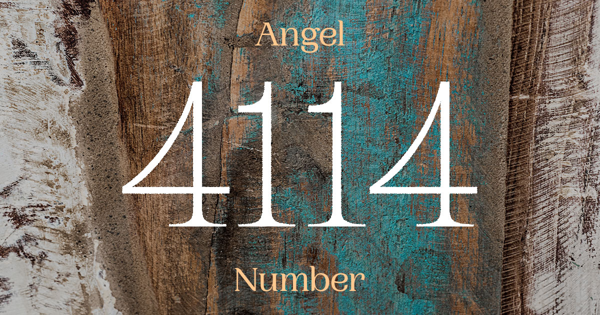 4114 Angel Number meaning