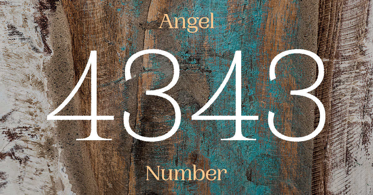 4343 Angel Number meaning