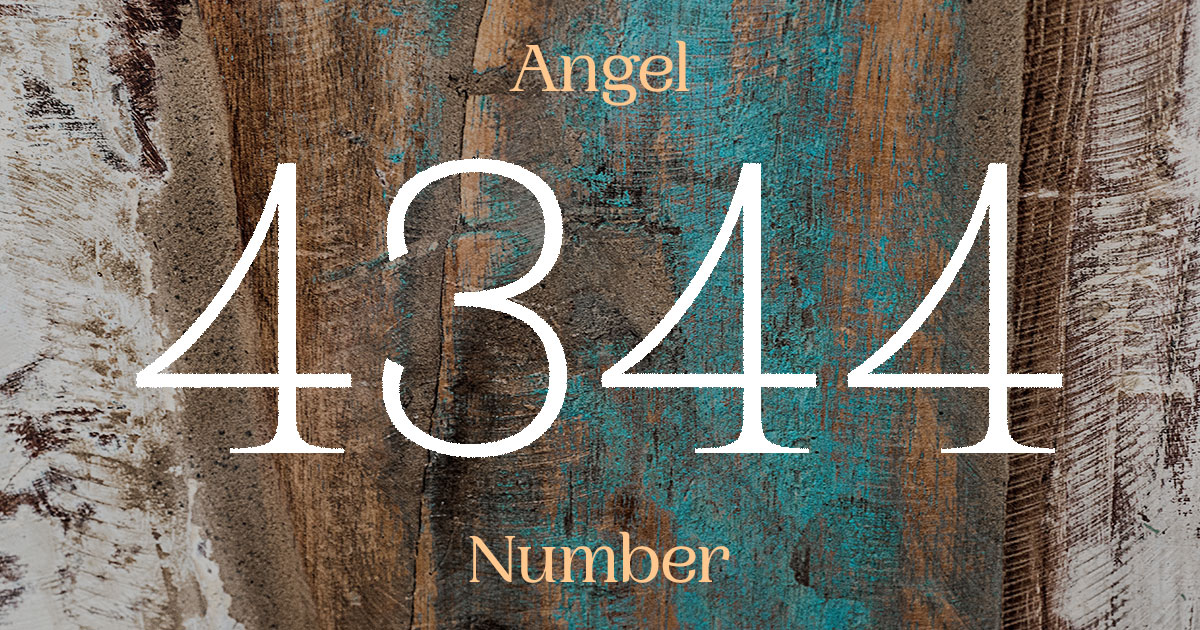 4344 Angel Number meaning