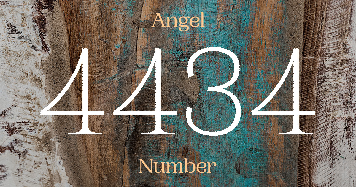 4434 Angel Number meaning