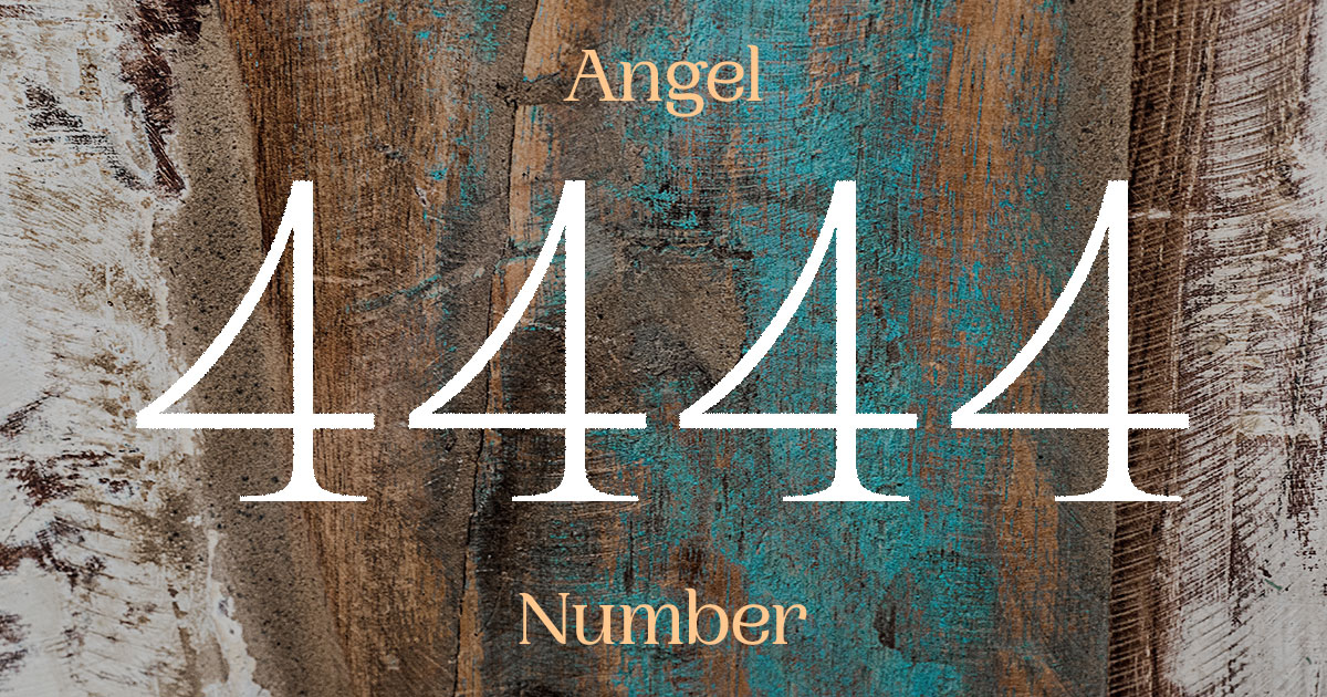 4444 Angel Number meaning