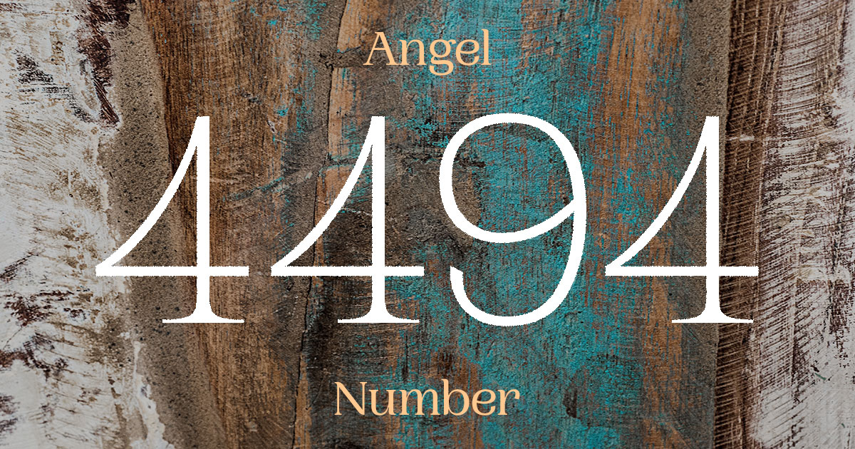 4494 Angel Number meaning