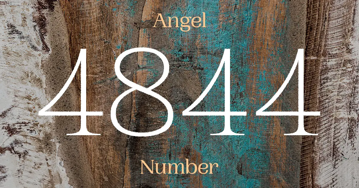 4844 Angel Number meaning