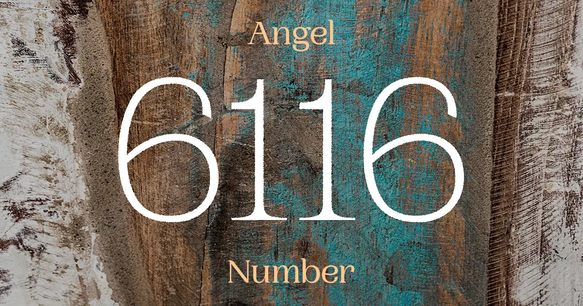 6116 Angel Number meaning