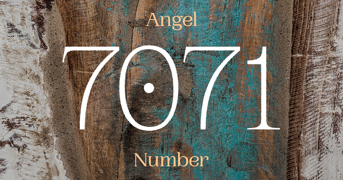 7071 Angel Number meaning