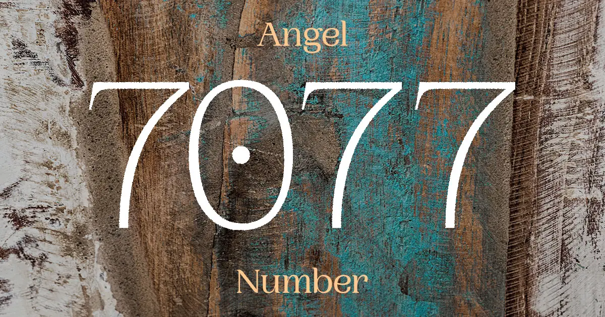 7077 Angel Number meaning