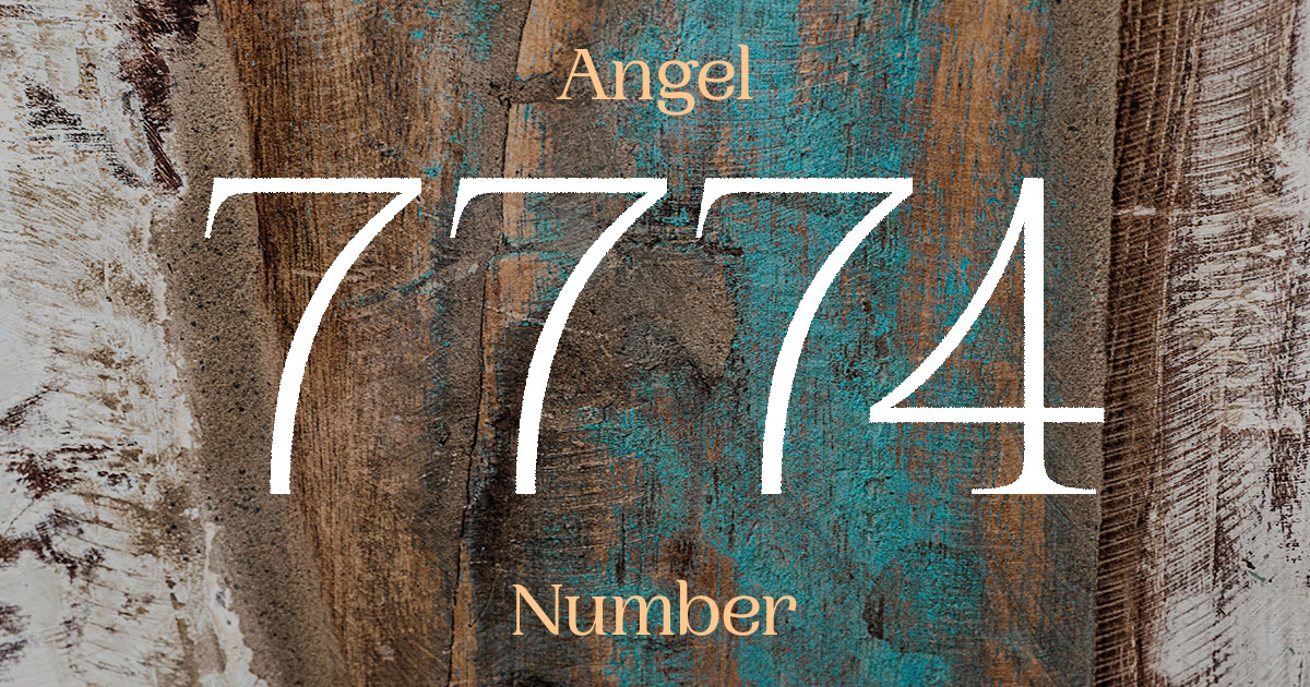 7774 Angel Number meaning