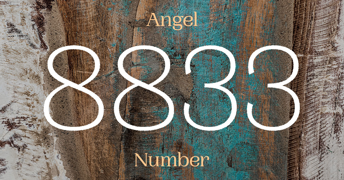 8833 Angel Number meaning