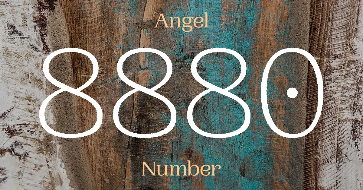 8880 Angel Number meaning