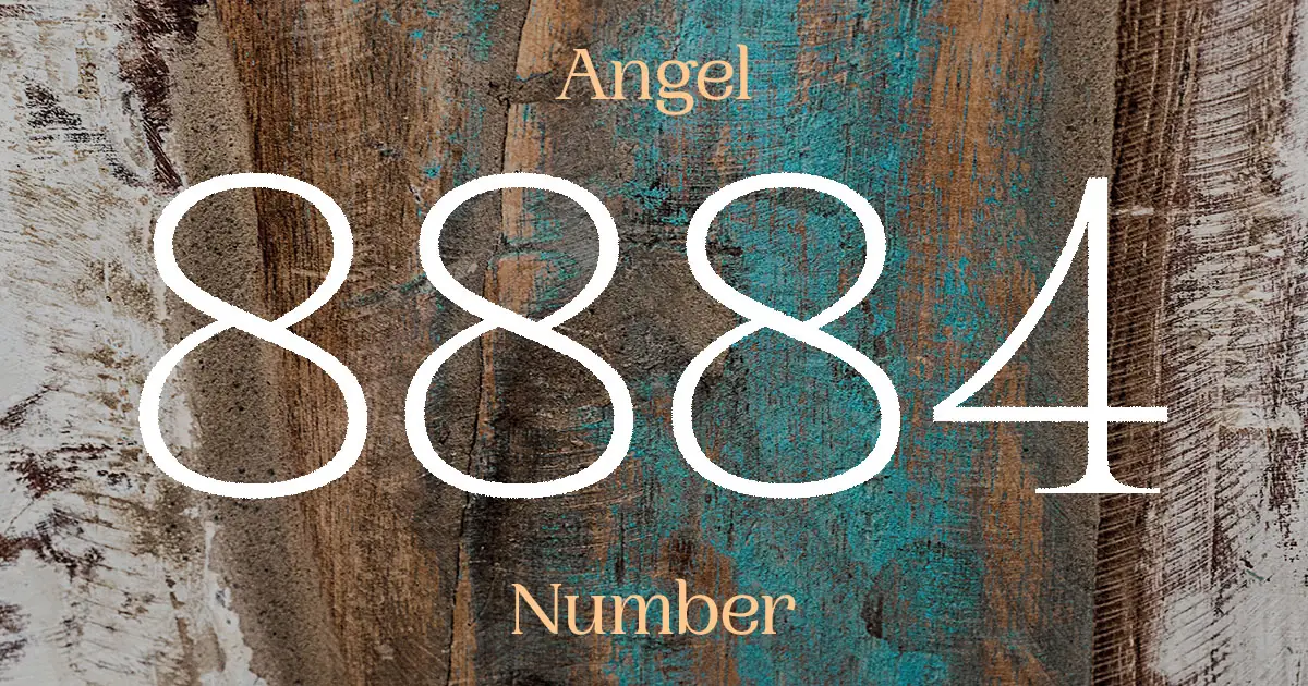 8884 Angel Number meaning