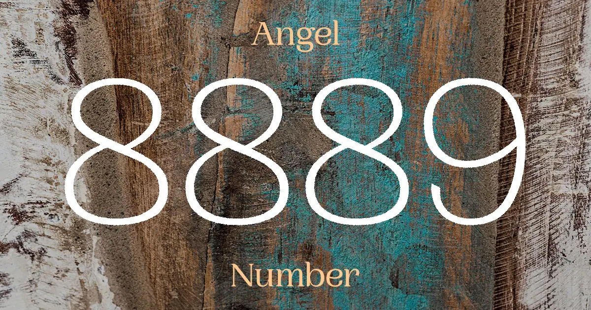 8889 Angel Number meaning