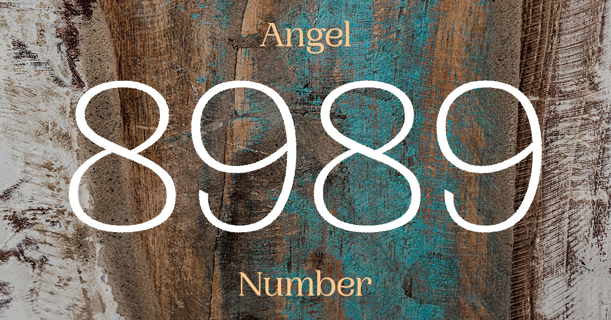 8989 Angel Number meaning