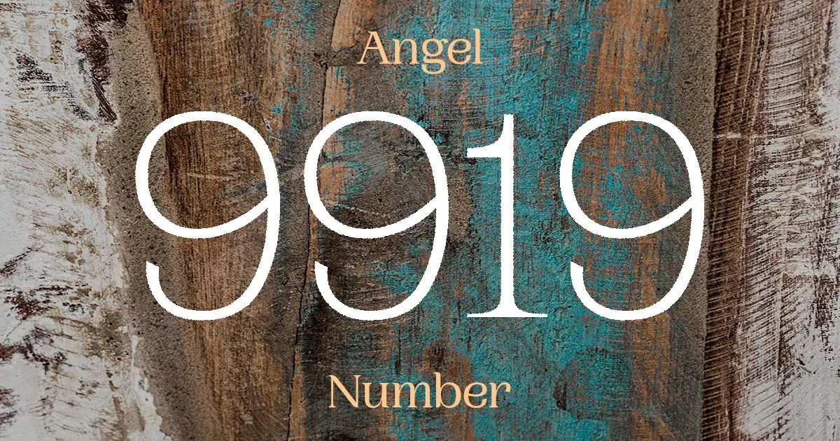 9919 Angel Number meaning