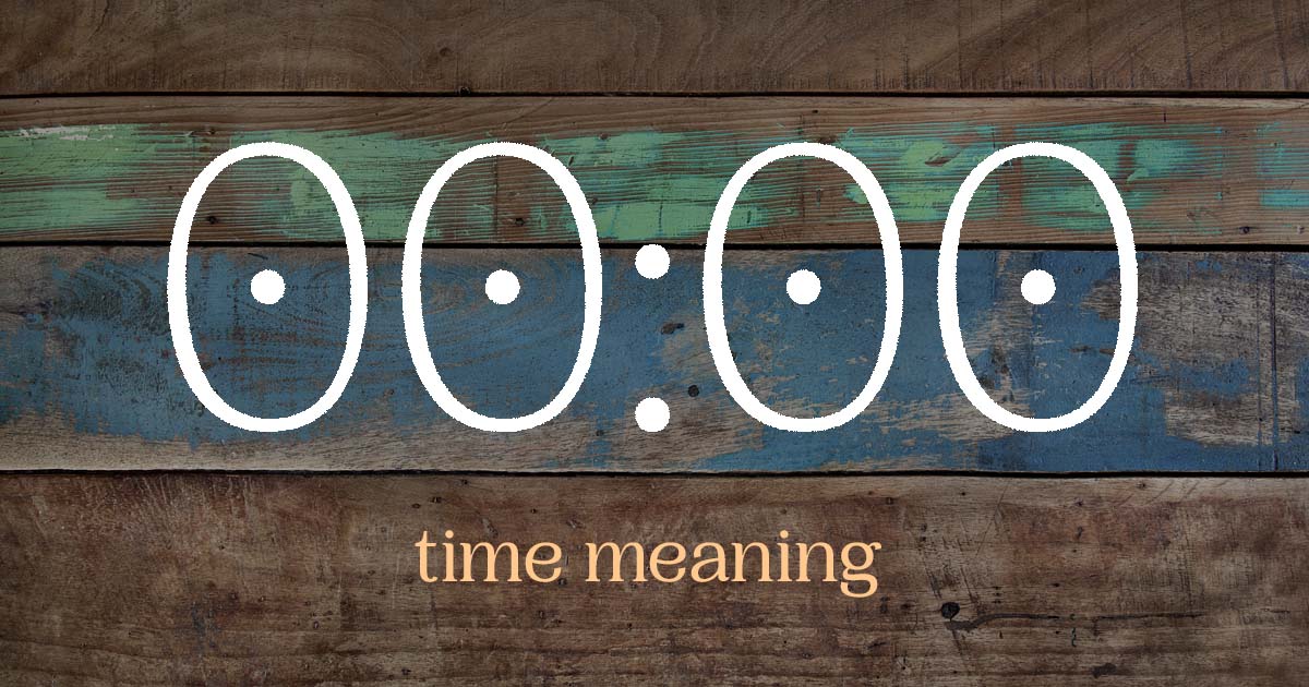 00:00 time meaning