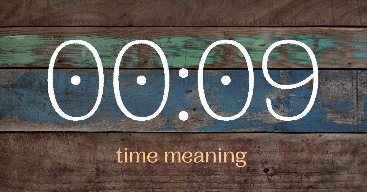 00:09 time meaning