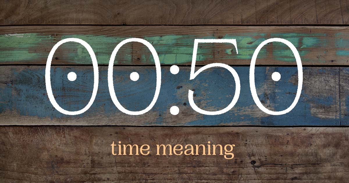 00:50 time meaning