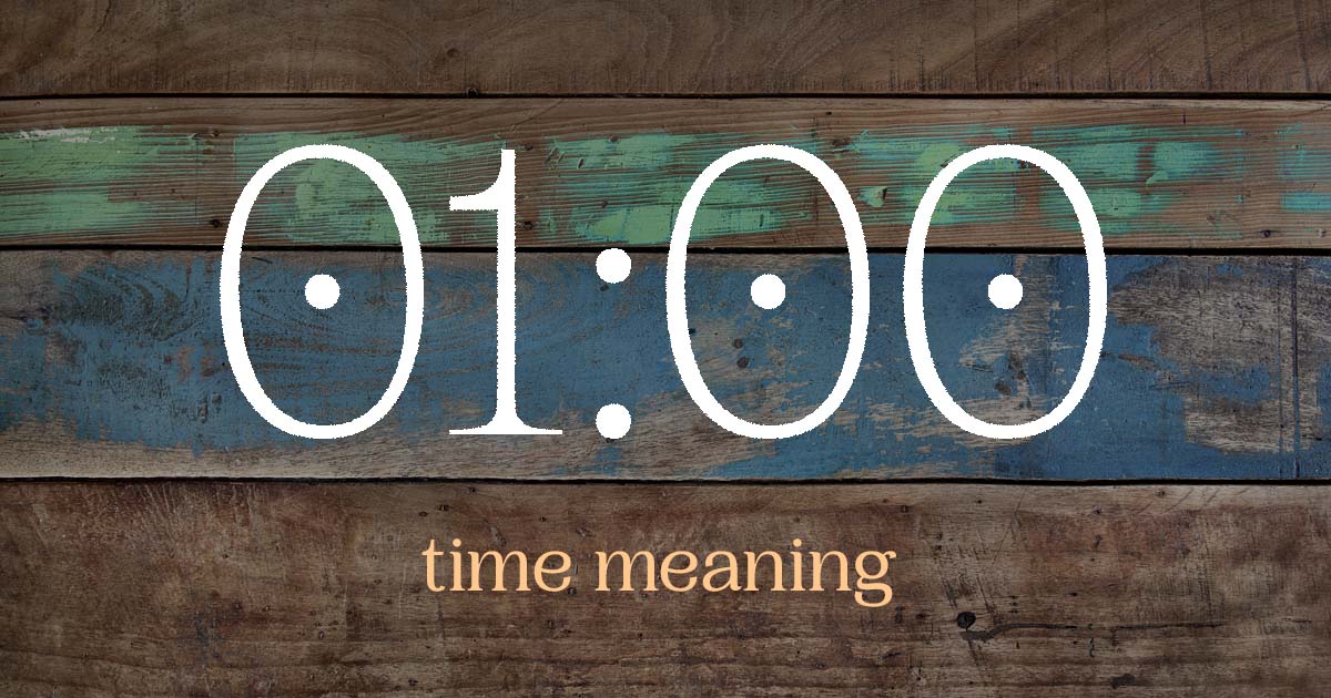 01:00 time meaning