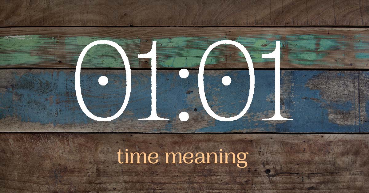 01:01 time meaning