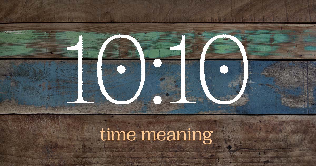 10:10 time meaning