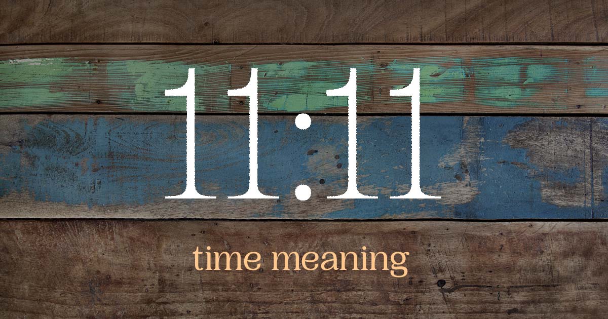 11:11 time meaning