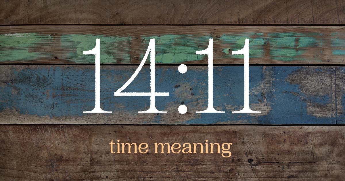 14:11 time meaning