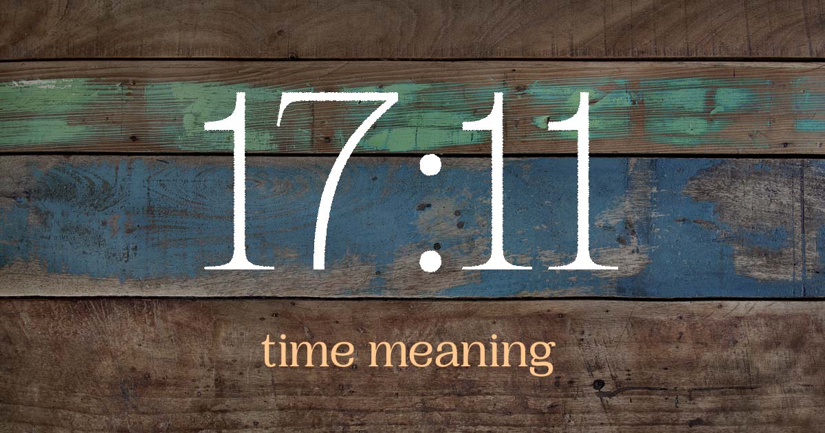 17:11 time meaning