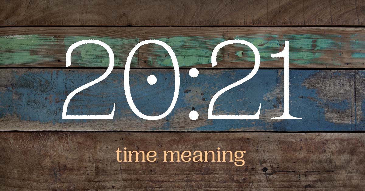 20:21 time meaning