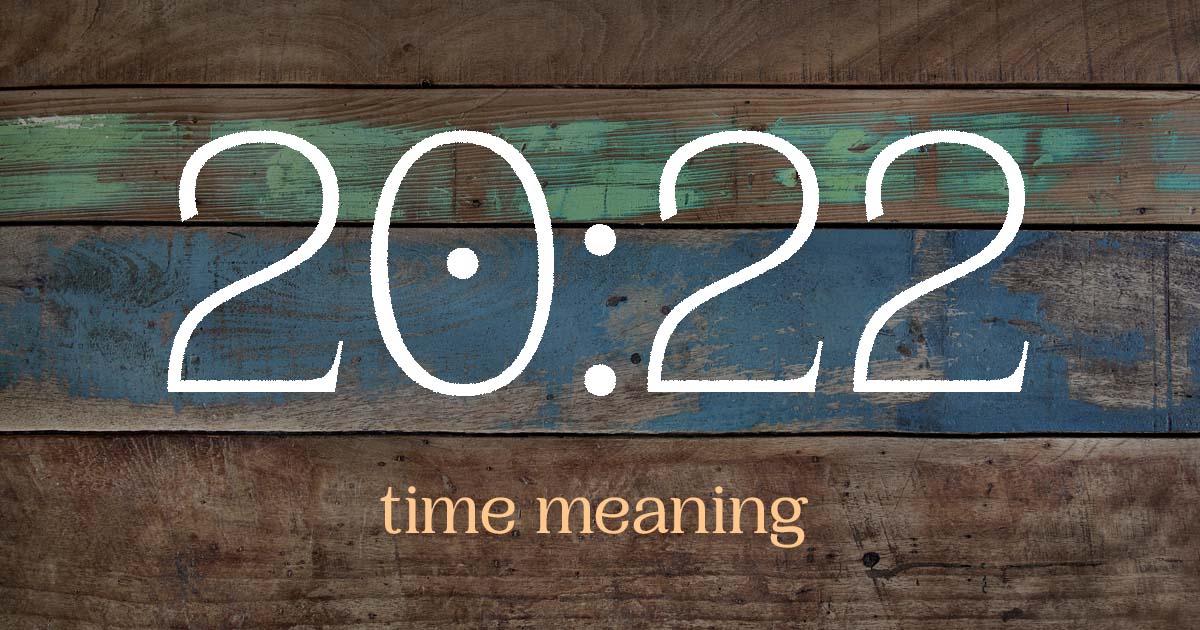 20:22 time meaning