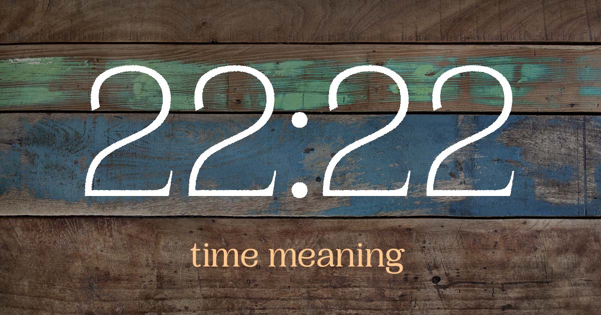 22:22 time meaning