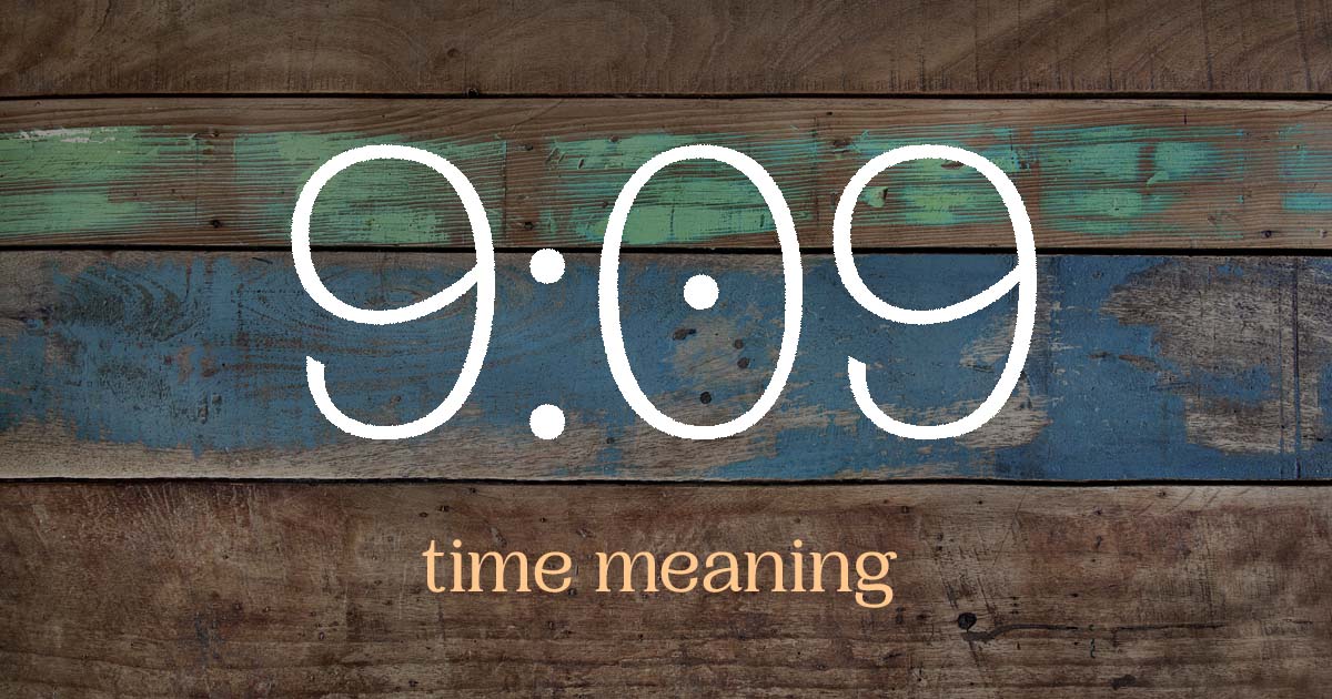 9:09 time meaning