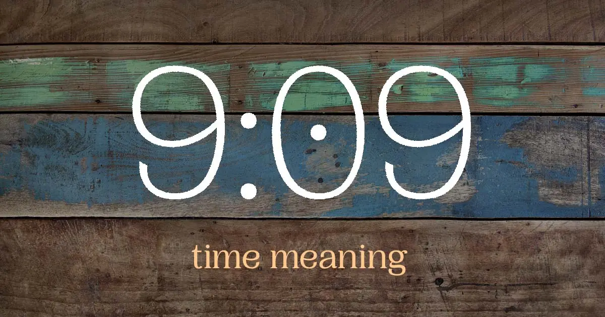 9:09 time meaning